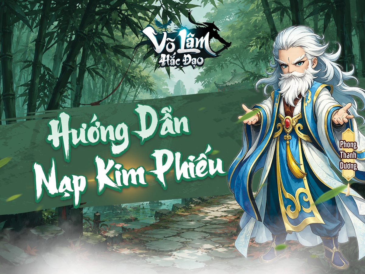 HƯỚNG DẪN - CÁCH NẠP KIM PHIẾU VÀO GAME